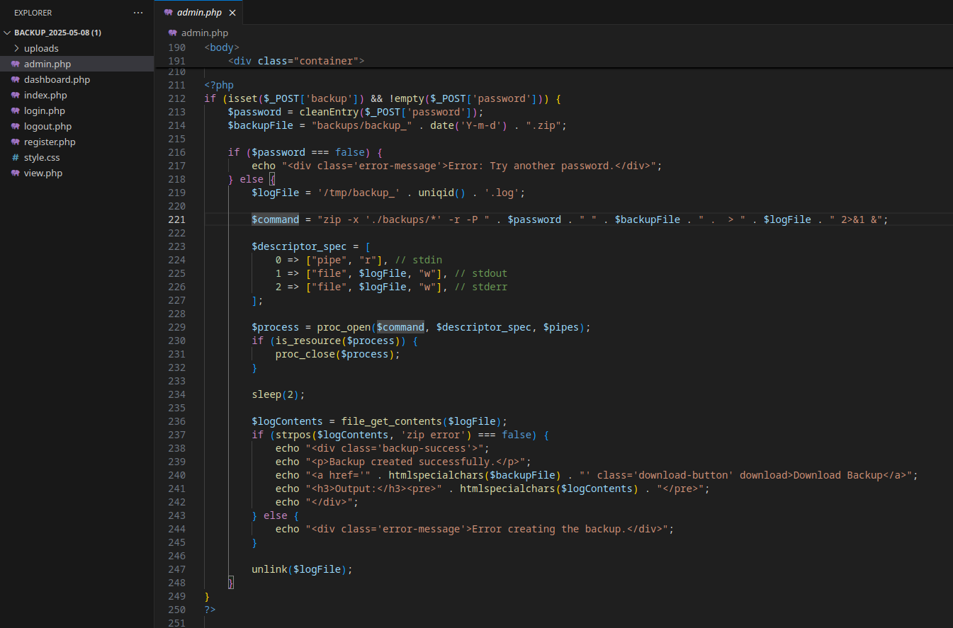 Содержимое файла admin.php