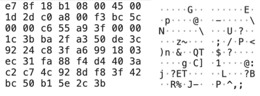 encrypted data