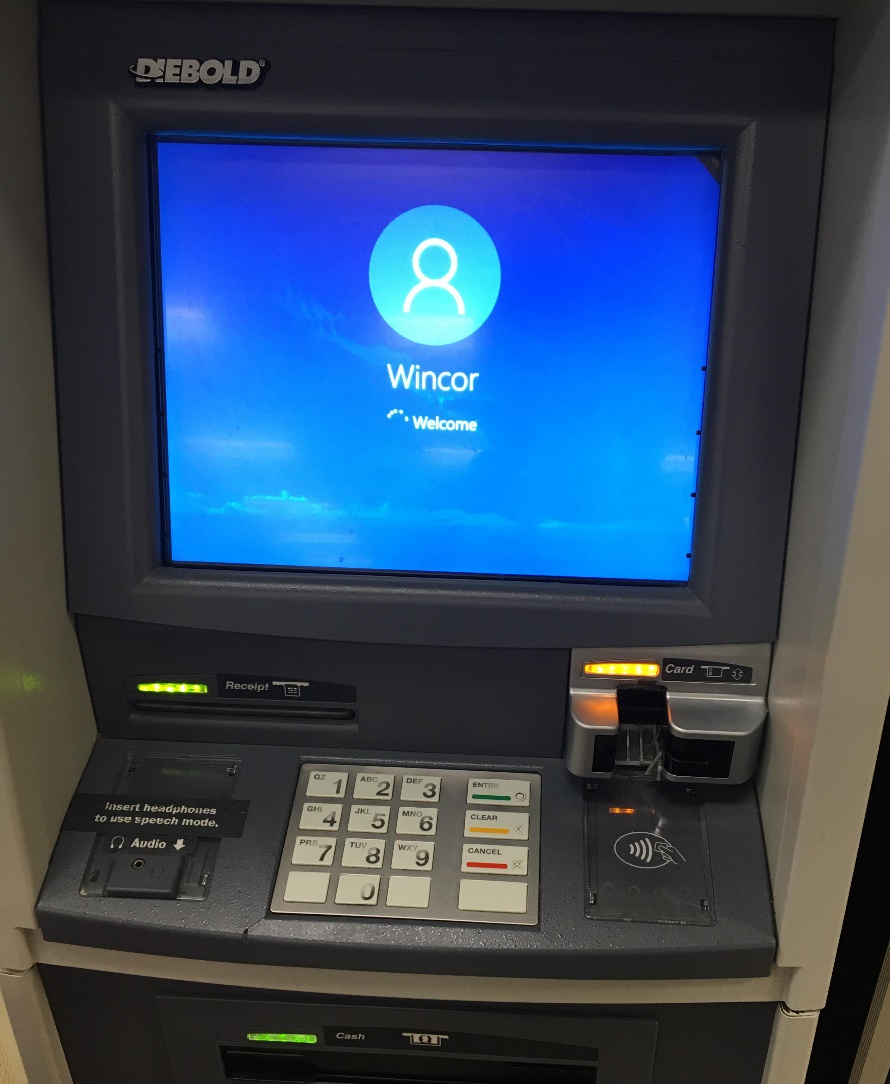 Банкомат под управлением Windows, изображение с Reddit