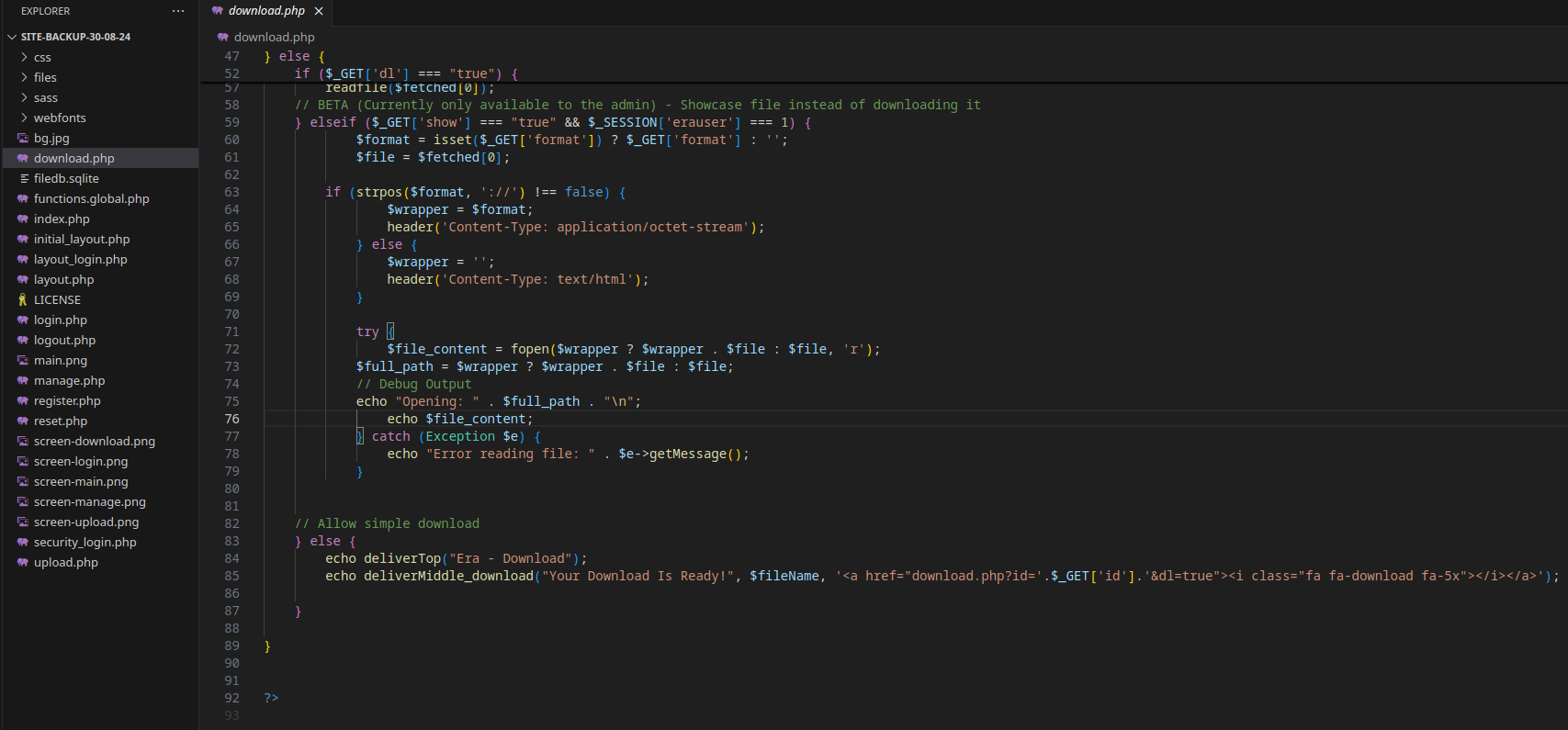 Содержимое файла download.php